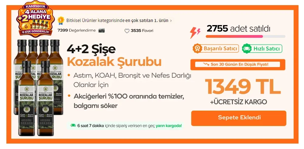 4+2 Şişe Kozalak Şurubu (6 şişe) (seçili)