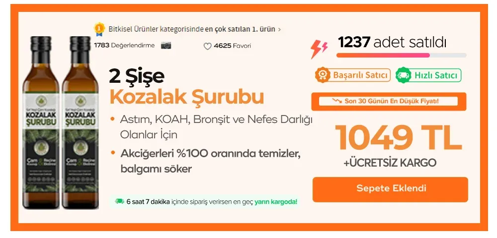 2 Şişe Kozalak Şurubu (seçili)